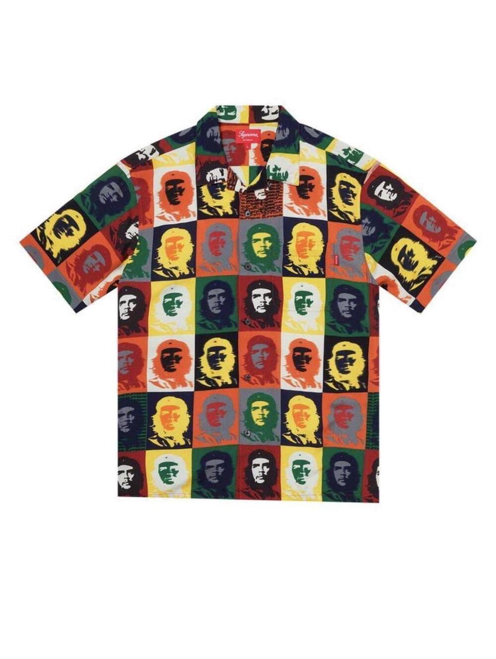 Supreme Che Rayon S/S Shirt Multicolor M SS20 NWT